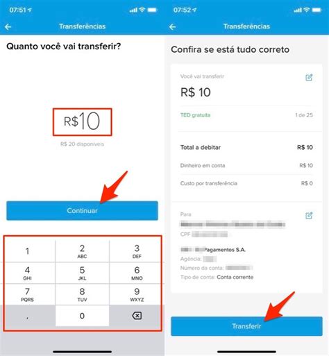 Mercado Pago permite transferir dinheiro de outras contas.